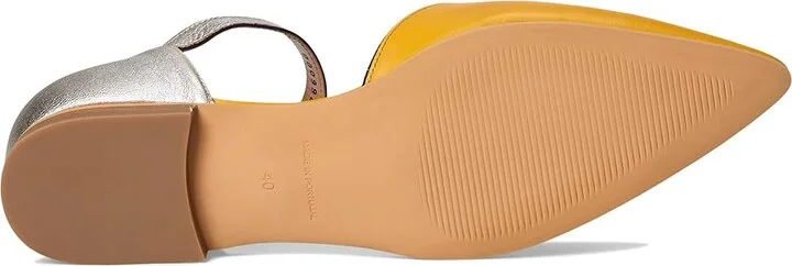 FLY LONDON SARJ266FLY Women's Flat Shoes Yellow : EU 36 (US Women's 5.5-6) M, Leather - Image 3