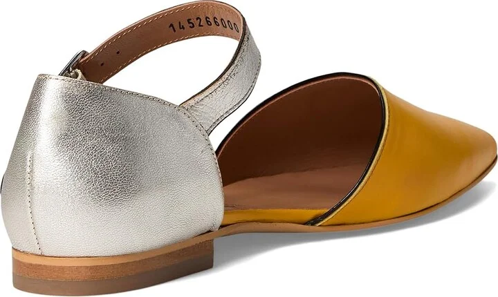 FLY LONDON SARJ266FLY Women's Flat Shoes Yellow : EU 36 (US Women's 5.5-6) M, Leather - Image 4