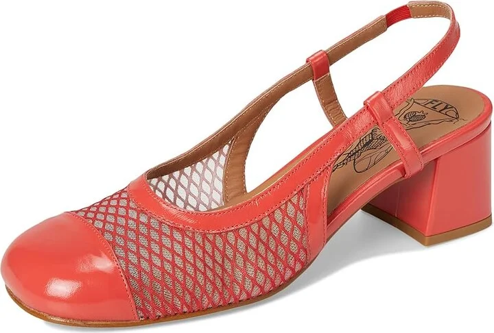 FLY LONDON SOKI273FLY Women's Flat Shoes Scarlet : EU 37 (US Women's 6.5-7) M, Leather/Rubber - Image 5