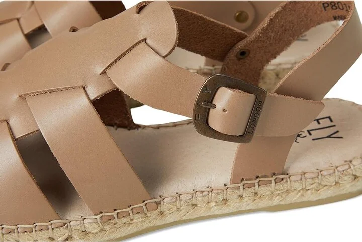 FLY LONDON SOWA551FLY Women's Sandals Taupe : EU 40 (US Women's 9-9.5) M, Leather/Rubber - Image 7