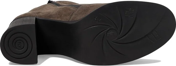 FLY LONDON STIR985FLY Women's Shoes Black/Anthracite Arkansas/Chamois : EU 37 (US Women's 6.5-7) M, Leather - Image 3