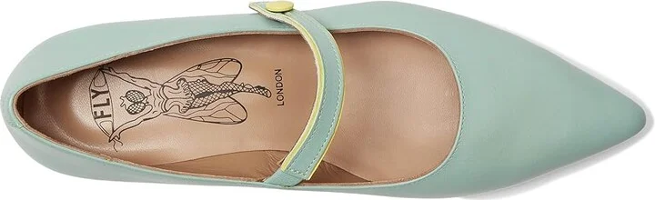 FLY LONDON SULN265FLY Women's Flat Shoes Spearmint : EU 36 (US Women's 5.5-6) M, Leather - Image 2