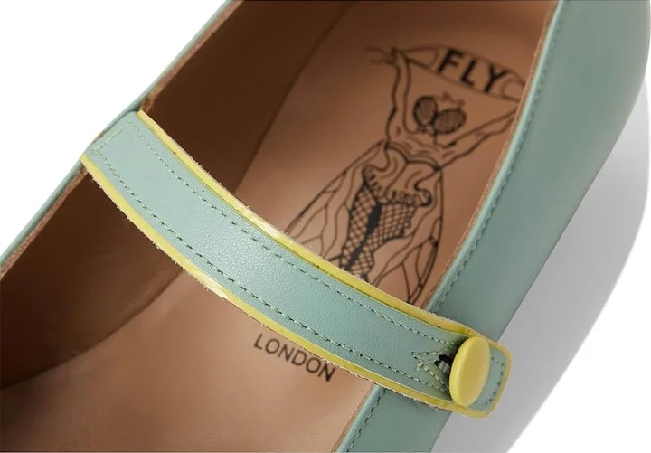 FLY LONDON SULN265FLY Women's Flat Shoes Spearmint : EU 36 (US Women's 5.5-6) M, Leather - Image 7