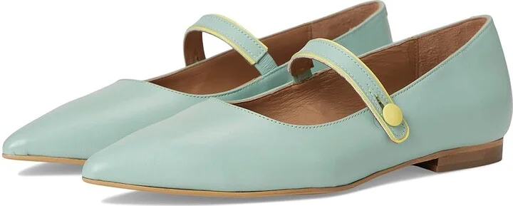 FLY LONDON SULN265FLY Women's Flat Shoes Spearmint : EU 36 (US Women's 5.5-6) M, Leather