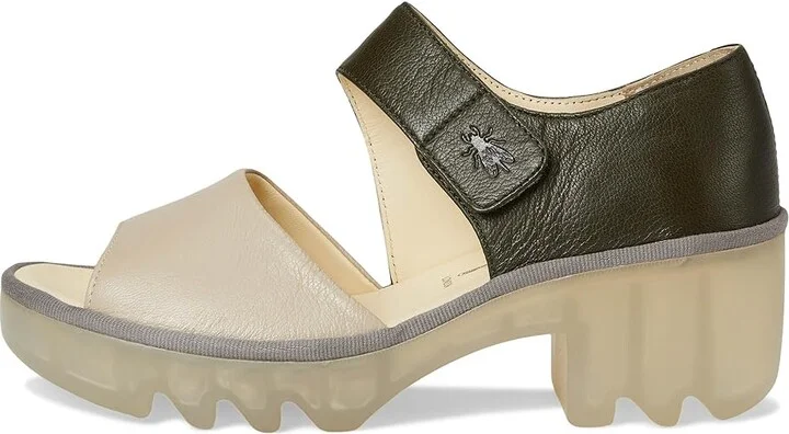 FLY LONDON TAAR558FLY Women's Sandals Taupe/Khaki : EU 40 (US Women's 9-9.5) M, Leather - Image 6