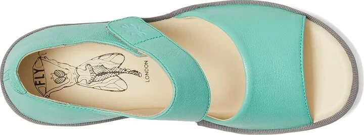 FLY LONDON TAAR558FLY Women's Sandals Taupe/Khaki : EU 40 (US Women's 9-9.5) M, Leather - Image 8