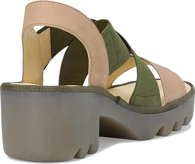 FLY LONDON TAJI502FLY Women's Shoes Taupe/Khaki : EU 39 (US Women's 8-8.5) M, Leather - Image 4