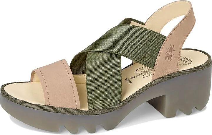 FLY LONDON TAJI502FLY Women's Shoes Taupe/Khaki : EU 39 (US Women's 8-8.5) M, Leather - Image 5