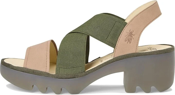 FLY LONDON TAJI502FLY Women's Shoes Taupe/Khaki : EU 39 (US Women's 8-8.5) M, Leather - Image 6