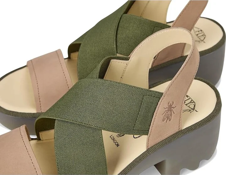 FLY LONDON TAJI502FLY Women's Shoes Taupe/Khaki : EU 39 (US Women's 8-8.5) M, Leather - Image 7