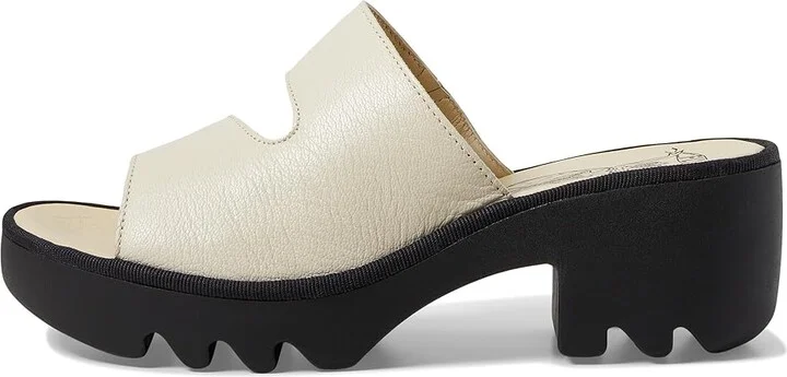FLY LONDON TECH493FLY Women's Shoes Off-White Mousse : EU 38 (US Women's 7.5-8) M, Leather - Image 5