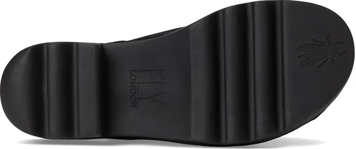FLY LONDON TEIF577FLY Women's Sandals Black : EU 40 (US Women's 9-9.5) M, Leather - Image 3