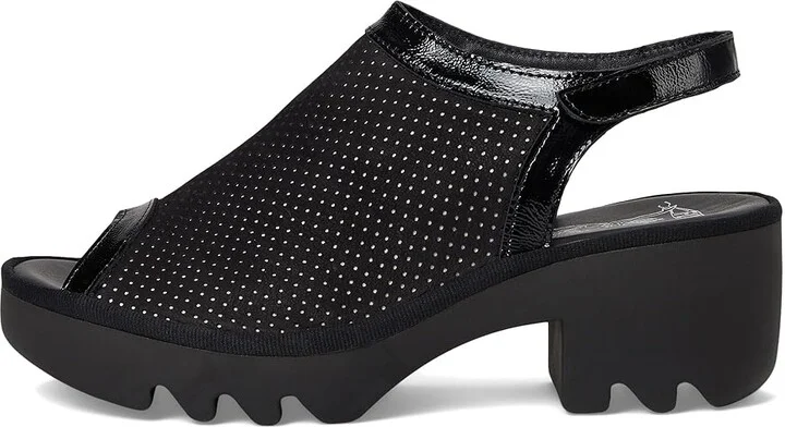 FLY LONDON TEIF577FLY Women's Sandals Black : EU 40 (US Women's 9-9.5) M, Leather - Image 6