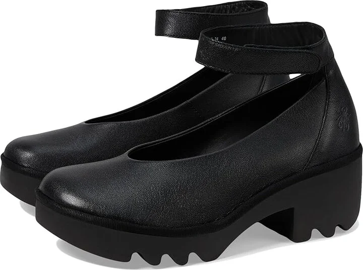 FLY LONDON TIRY497FLY High Heels Black : EU 36 (US Women's 5.5-6) M, Leather