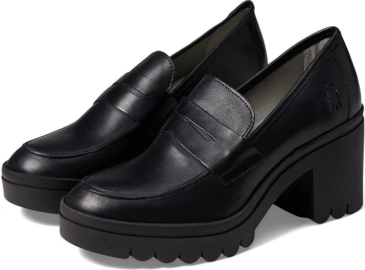 FLY LONDON TOKY803FLY Women's Shoes Black Dublin : EU 40 (US Women's 9-9.5) M, Leather