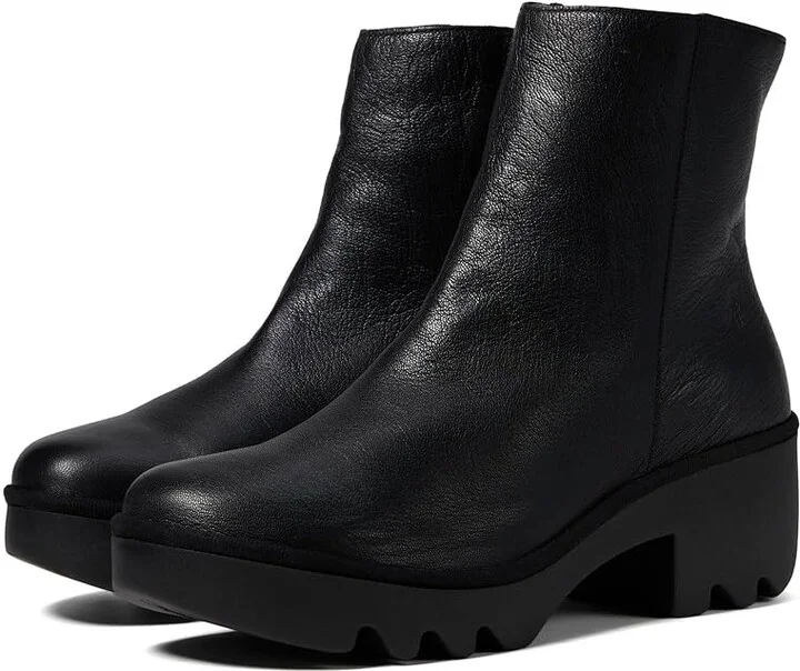 FLY LONDON TOOR513FLY Women's Boots Black : EU 40 (US Women's 9-9.5) M, Leather