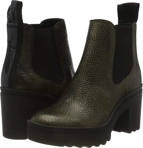 FLY LONDON Tope520Fly Women's Shoes Black Dublin : EU 41 (US Women's 10-10.5) M, Leather