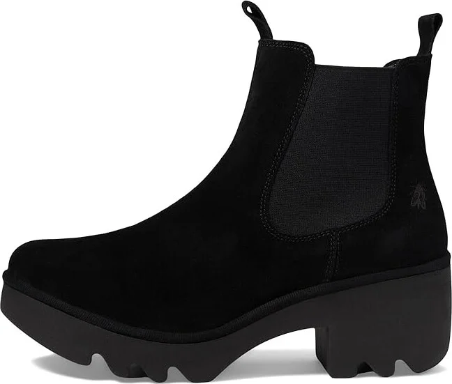FLY LONDON TRIG514FLY Women's Boots Black : EU 39 (US Women's 8-8.5) M, Leather - Image 5
