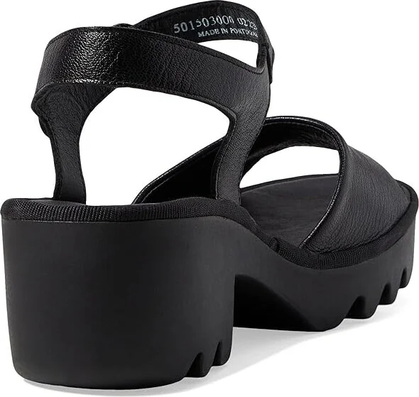 FLY LONDON TULL503FLY Women's Shoes Black Mousse : EU 37 (US Women's 6.5-7) M, Leather - Image 4