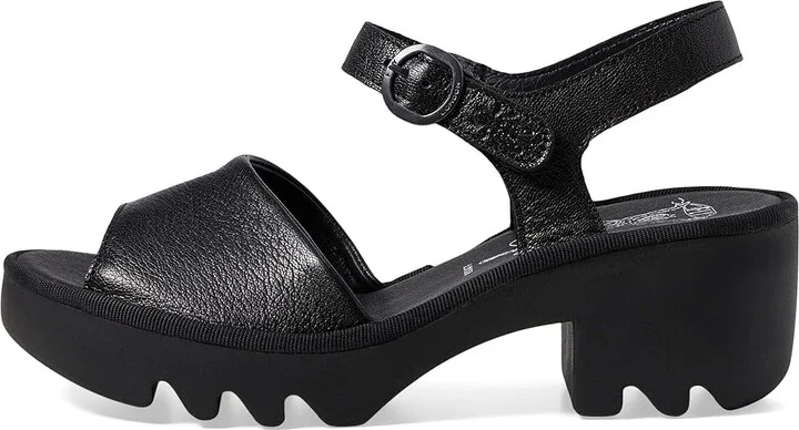 FLY LONDON TULL503FLY Women's Shoes Black Mousse : EU 37 (US Women's 6.5-7) M, Leather - Image 5