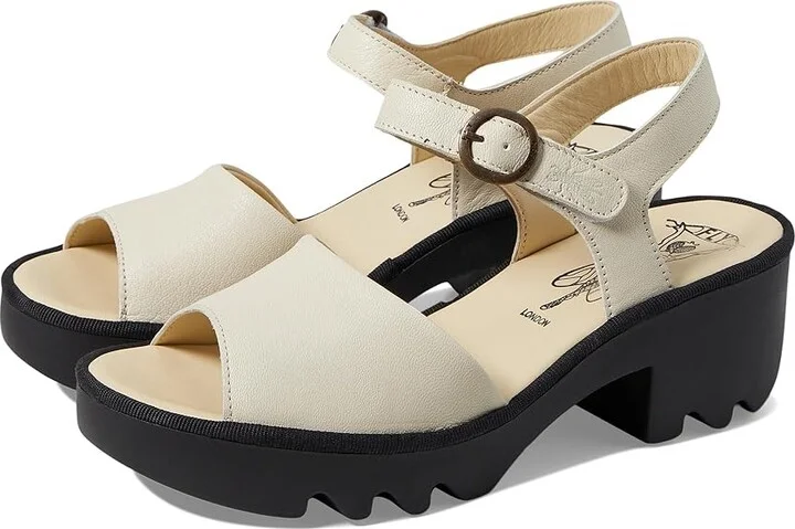 FLY LONDON TULL503FLY Women's Shoes Off-White Mousse : EU 39 (US Women's 8-8.5) M, Leather