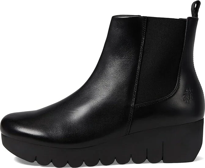 FLY LONDON VAZE177FLY Women's Boots Black : EU 39 (US Women's 8-8.5) M, Leather - Image 6