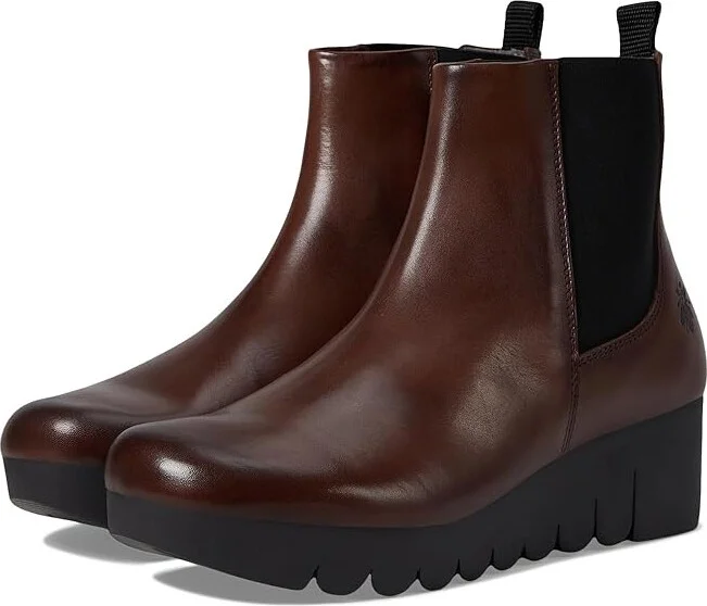 FLY LONDON VAZE177FLY Women's Boots Brown : EU 36 (US Women's 5.5-6) M, Leather