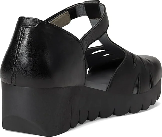 FLY LONDON velt224fly Women's Flat Shoes Black : EU 40 (US Women's 9-9.5) M, Leather - Image 4