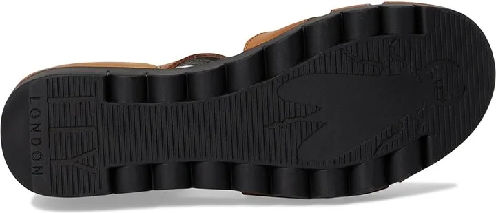 FLY LONDON velt224fly Women's Flat Shoes Black : EU 40 (US Women's 9-9.5) M, Leather - Image 9