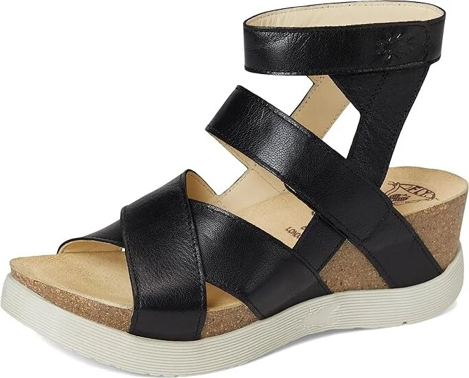 FLY LONDON WEGE669FLY Women's Shoes Black : EU 37 (US Women's 6.5-7) M, Leather - Image 5