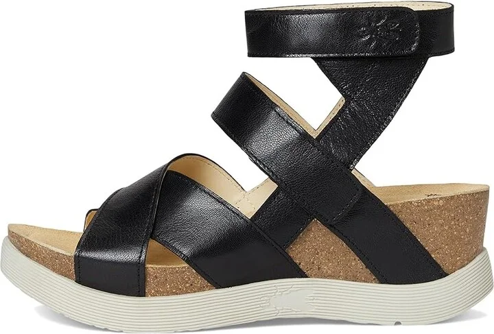 FLY LONDON WEGE669FLY Women's Shoes Black : EU 37 (US Women's 6.5-7) M, Leather - Image 6
