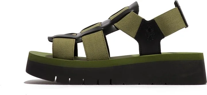 FLY LONDON Women's SAMB245FLY Wedge Sandal