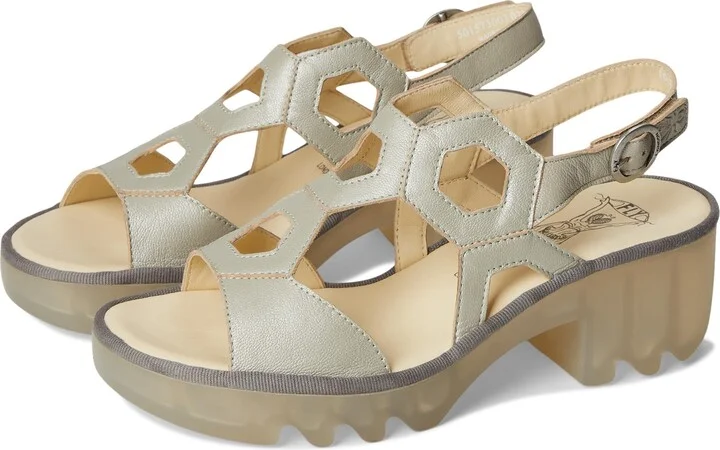 FLY LONDON Women's TEWA573FLY Heeled Sandal