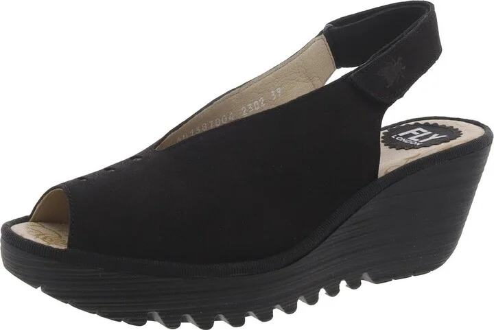 FLY LONDON Women's YEAY387FLY Wedge Sandal