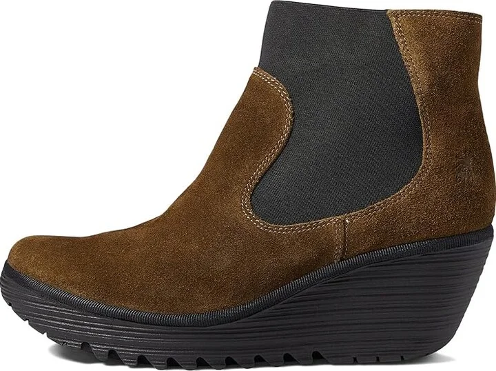 FLY LONDON YADE398FLY Women's Shoes Sludge Oil Suede : EU 39 (US Women's 8-8.5) M, Leather/Suede/Textile - Image 5