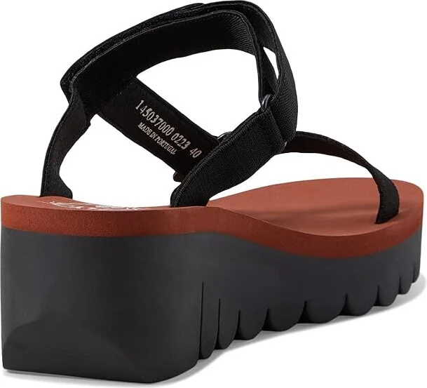 FLY LONDON YAKA037FLY Women's Shoes Black Cupido/Elastic : EU 41 (US Women's 10-10.5) M, Leather - Image 4