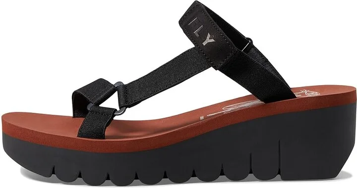 FLY LONDON YAKA037FLY Women's Shoes Black Cupido/Elastic : EU 41 (US Women's 10-10.5) M, Leather - Image 5