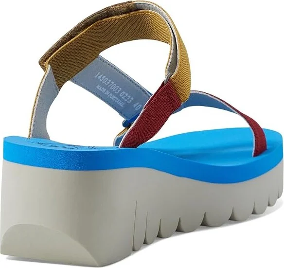 FLY LONDON YAKA037FLY Women's Shoes Cloud/Multi/Azurre Cupido/Elastic : EU 36 (US Women's 5.5-6) M, Leather - Image 4