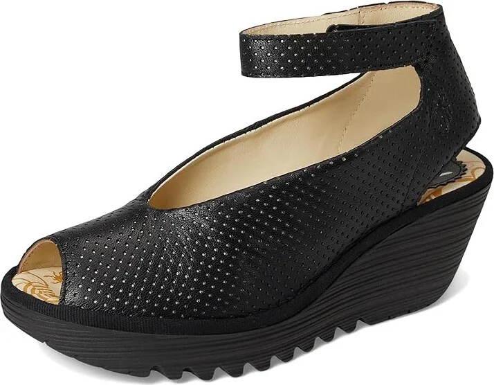 FLY LONDON Yala376Fly Perf Women's Sandals Silver : EU 37 (US Women's 6.5-7) M, Leather/Rubber - Image 11