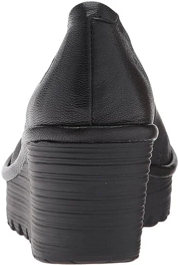 FLY LONDON Yaz Women's Shoes Black Mousse : EU 41 (US Women's 10-10.5) M, Leather - Image 5