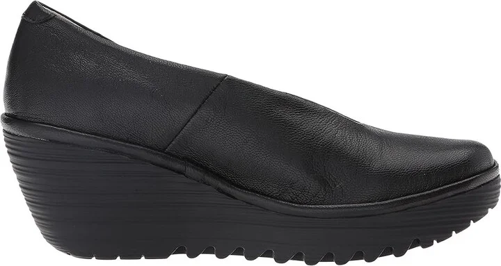 FLY LONDON Yaz Women's Shoes Black Mousse : EU 41 (US Women's 10-10.5) M, Leather - Image 8