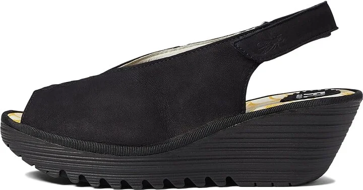 FLY LONDON YEAY387FLY Women's Shoes Black Cupido : EU 38 (US Women's 7.5-8) M, Synthetic - Image 5