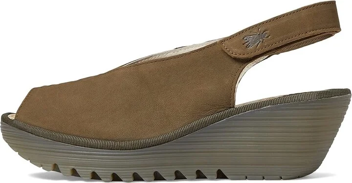 FLY LONDON YEAY387FLY Women's Shoes Khaki Cupido : EU 36 (US Women's 5.5-6) M, Synthetic - Image 5