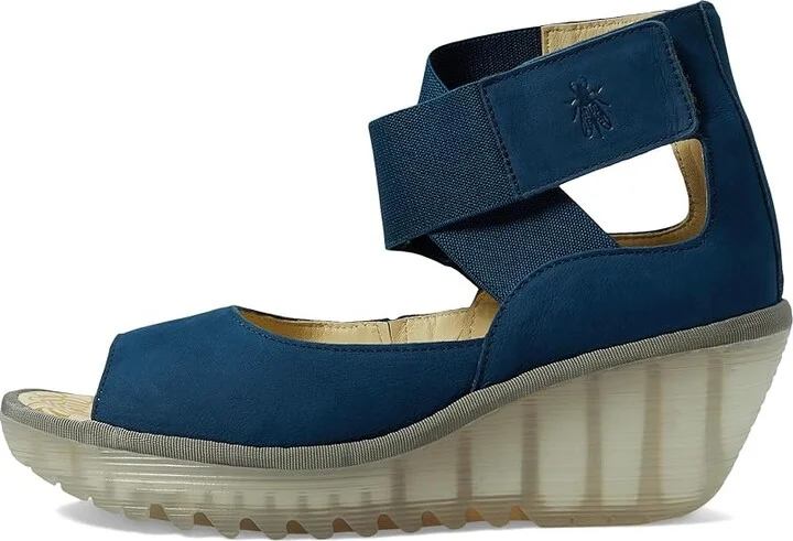 FLY LONDON YEFI473FLY Women's Shoes Blue Cupido : EU 37 (US Women's 6.5-7) M, Leather - Image 5