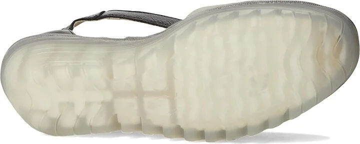 FLY LONDON YELU454FLY Women's Sandals Silver/Black : EU 40 (US Women's 9-9.5) M, Leather/Rubber - Image 3