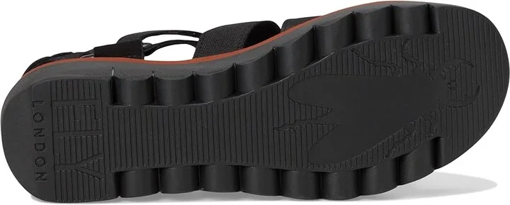 FLY LONDON YOJI198FLY Women's Sandals Sky Blue/Military/Li : EU 39 (US Women's 8-8.5) M, Rubber - Image 9
