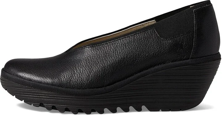 FLY LONDON YOZA438FLY Women's Shoes Black Mousse : EU 38 (US Women's 7.5-8) M, Leather - Image 5