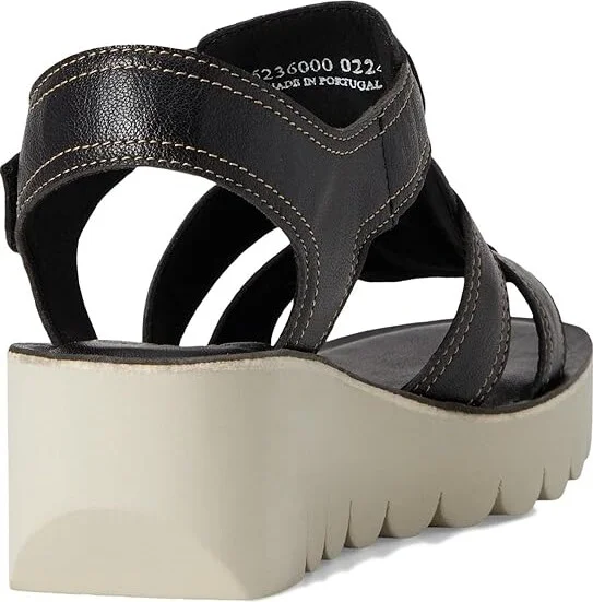 FLY LONDON YUDD236FLY Women's Sandals Berry : EU 39 (US Women's 8-8.5) M, Leather - Image 10