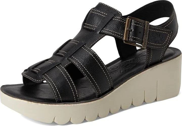 FLY LONDON YUDD236FLY Women's Sandals Berry : EU 39 (US Women's 8-8.5) M, Leather - Image 11