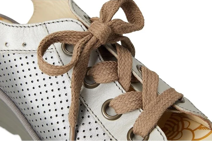 FLY LONDON Yuta617Fly Women's Shoes Silver/Plomo : EU 37 (US Women's 6.5-7) M, Leather - Image 7